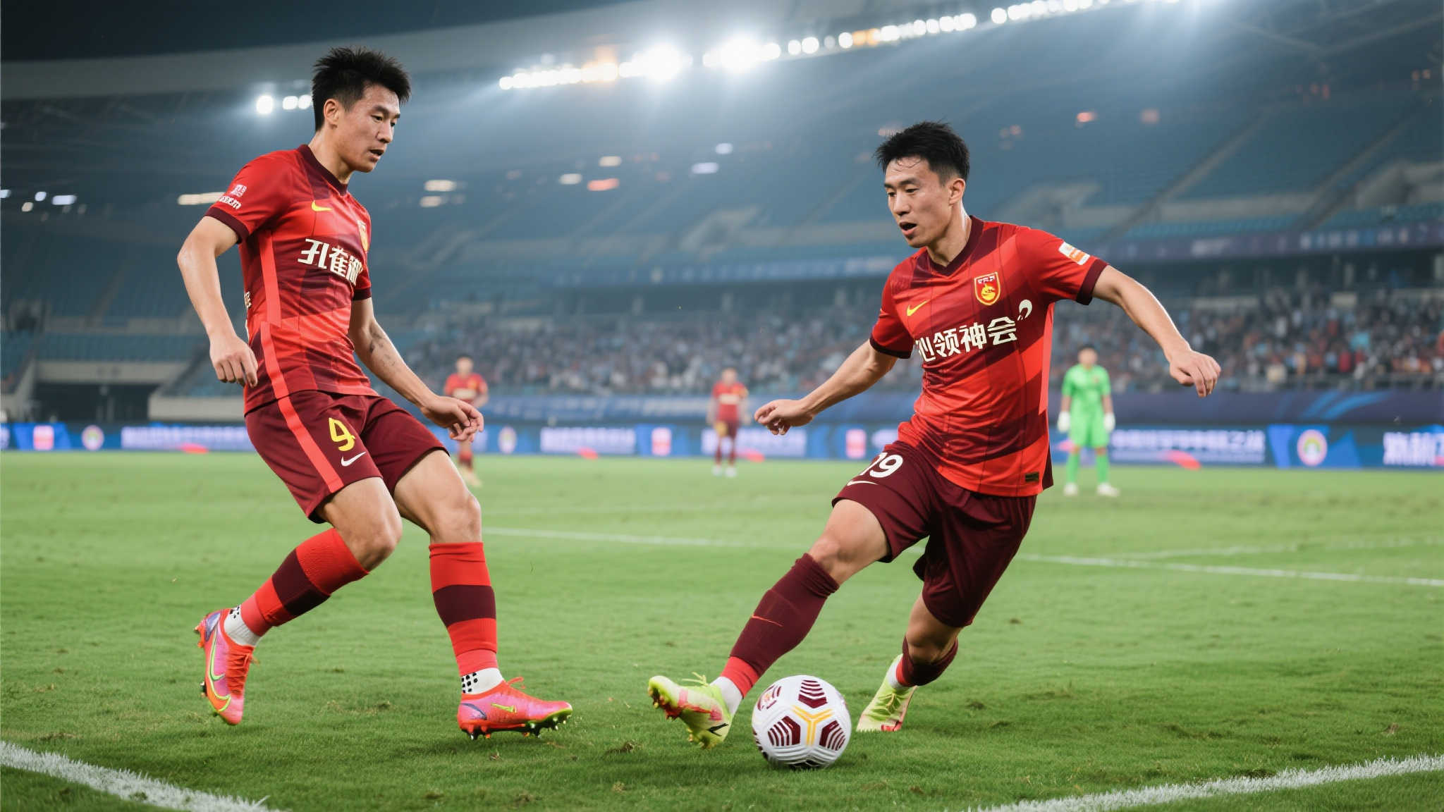 钟义浩:与王上源默契配合进球,尽力掌控比赛节奏 在足球赛场上,球员之间的默契往往是决定比赛胜负的关